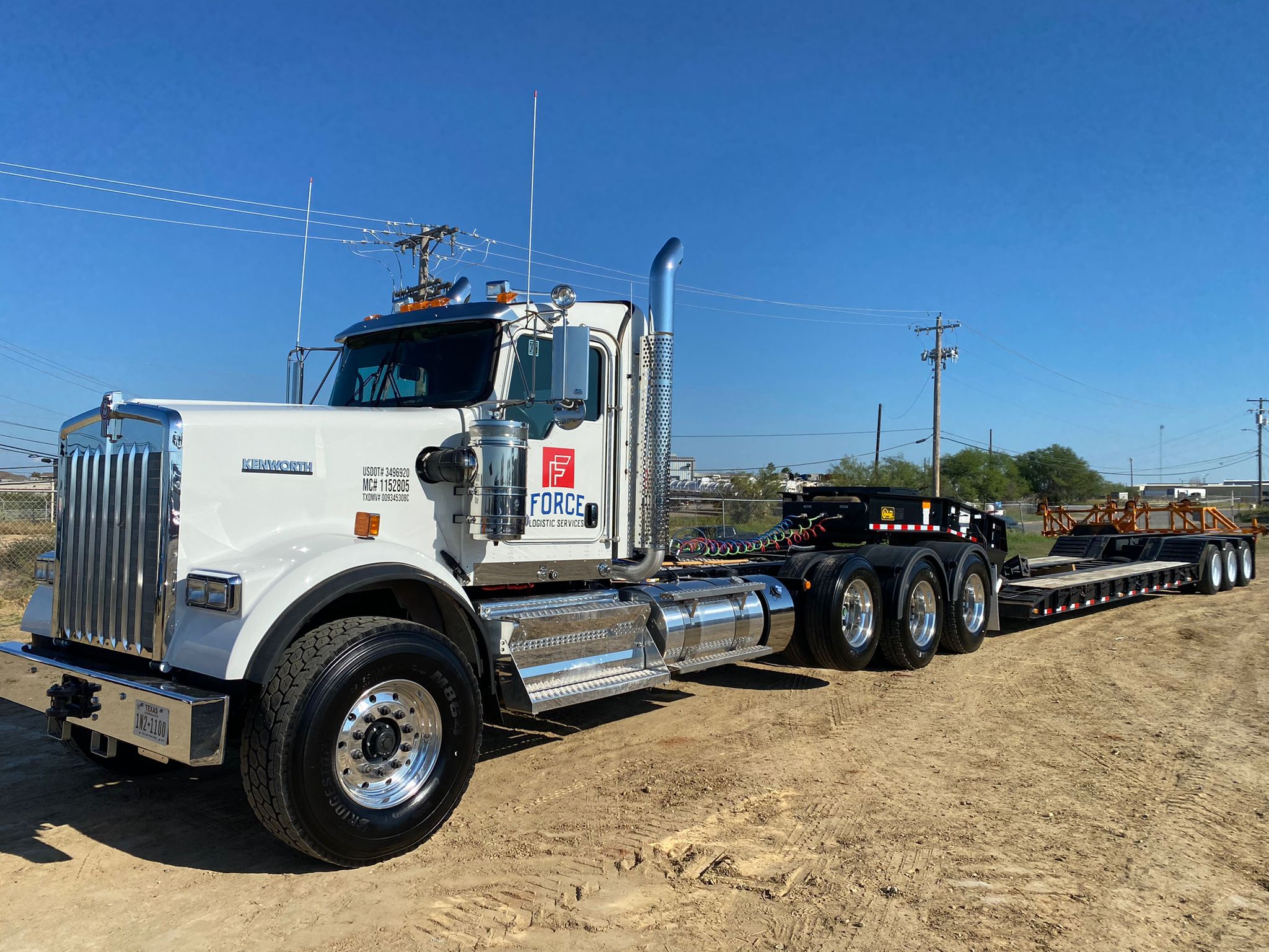 Force Kenworth front view